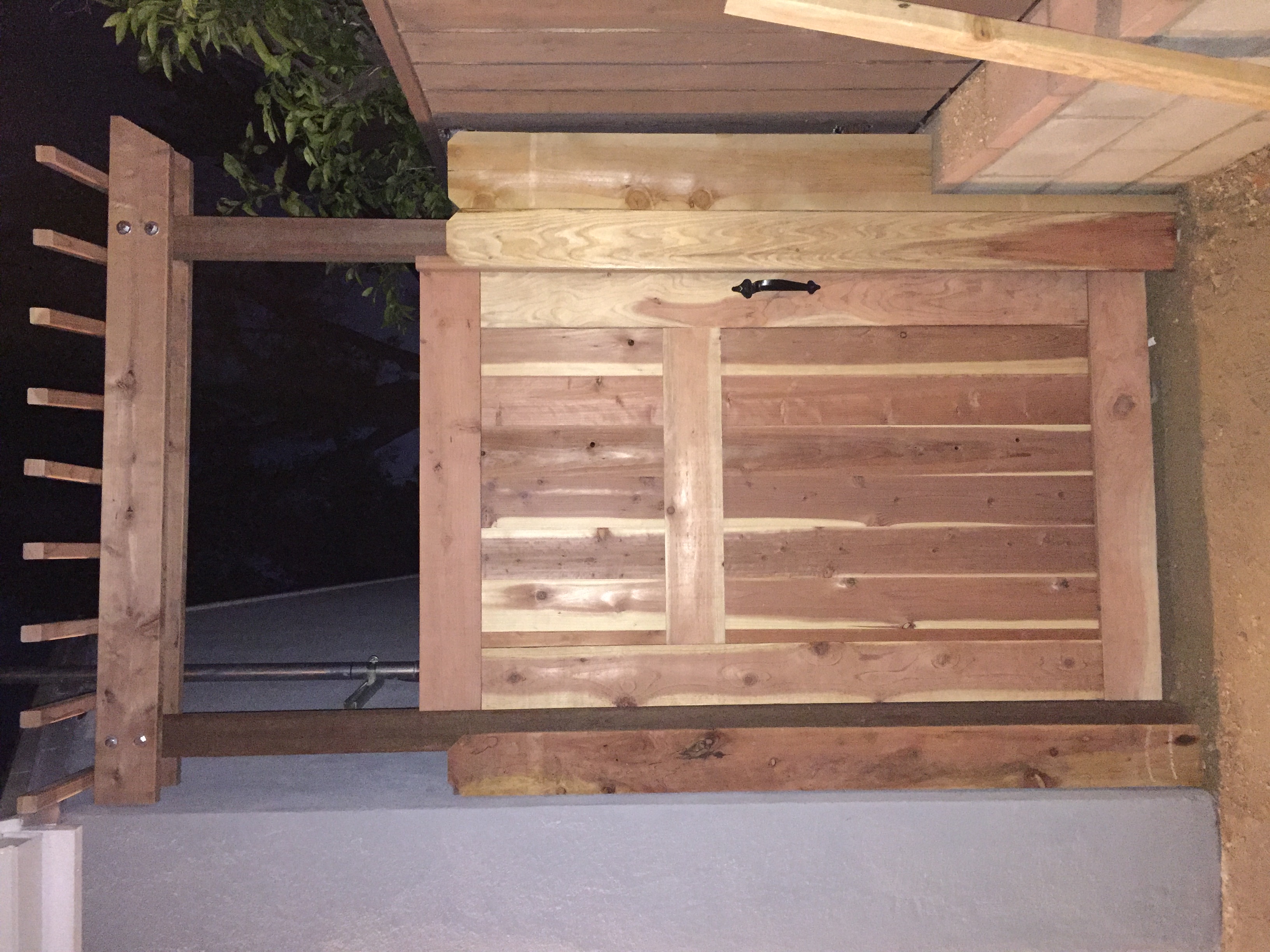 Craftsman Gate — final front view